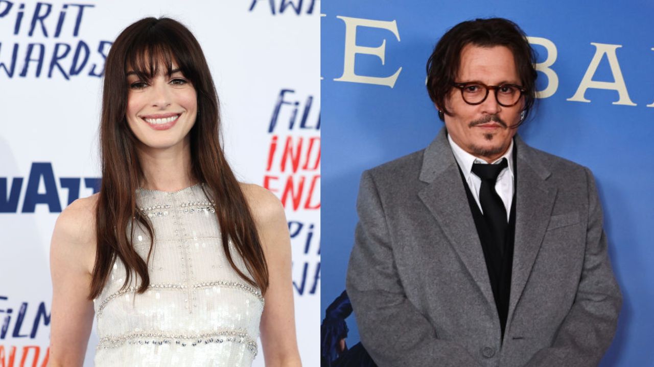 Anne Hathaway revela que se sentiu envergonhada ao trabalhar com Johnny Depp; entenda!