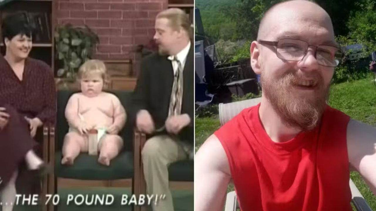 ‘Parecia um circo’, diz americano que ficou conhecido na TV como o ‘bebê de 32 kg’