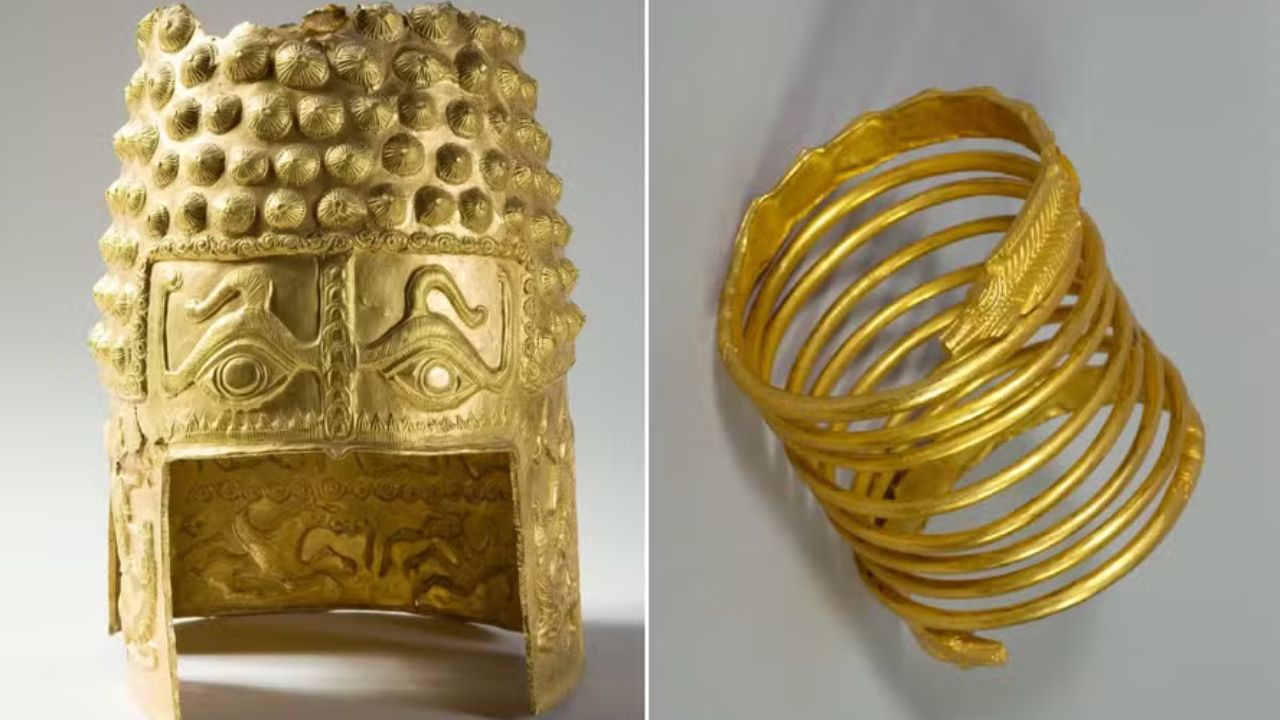 Grupo invade museu holandês e rouba capacete e braceletes de ouro