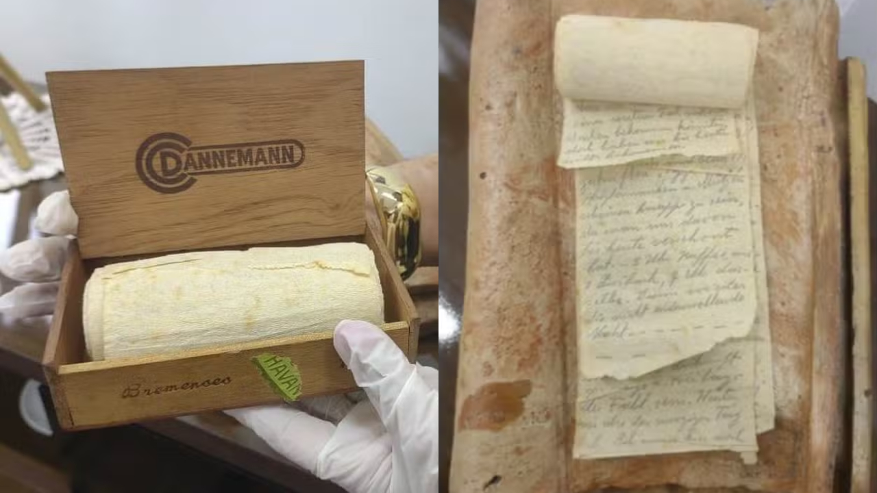 Diário em papel higiênico de preso político da década de 1930 é descoberto em SC