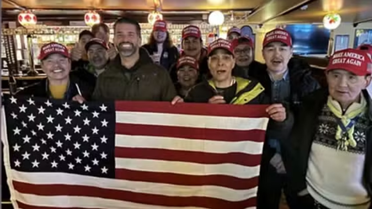 Foto de Donald Trump Jr. na Groenlândia causa polêmica entre moradores