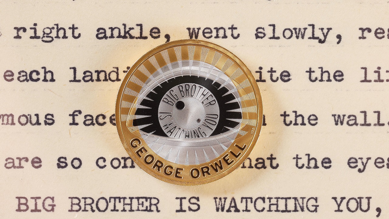 George Orwell é homenageado em nova moeda no Reino Unido