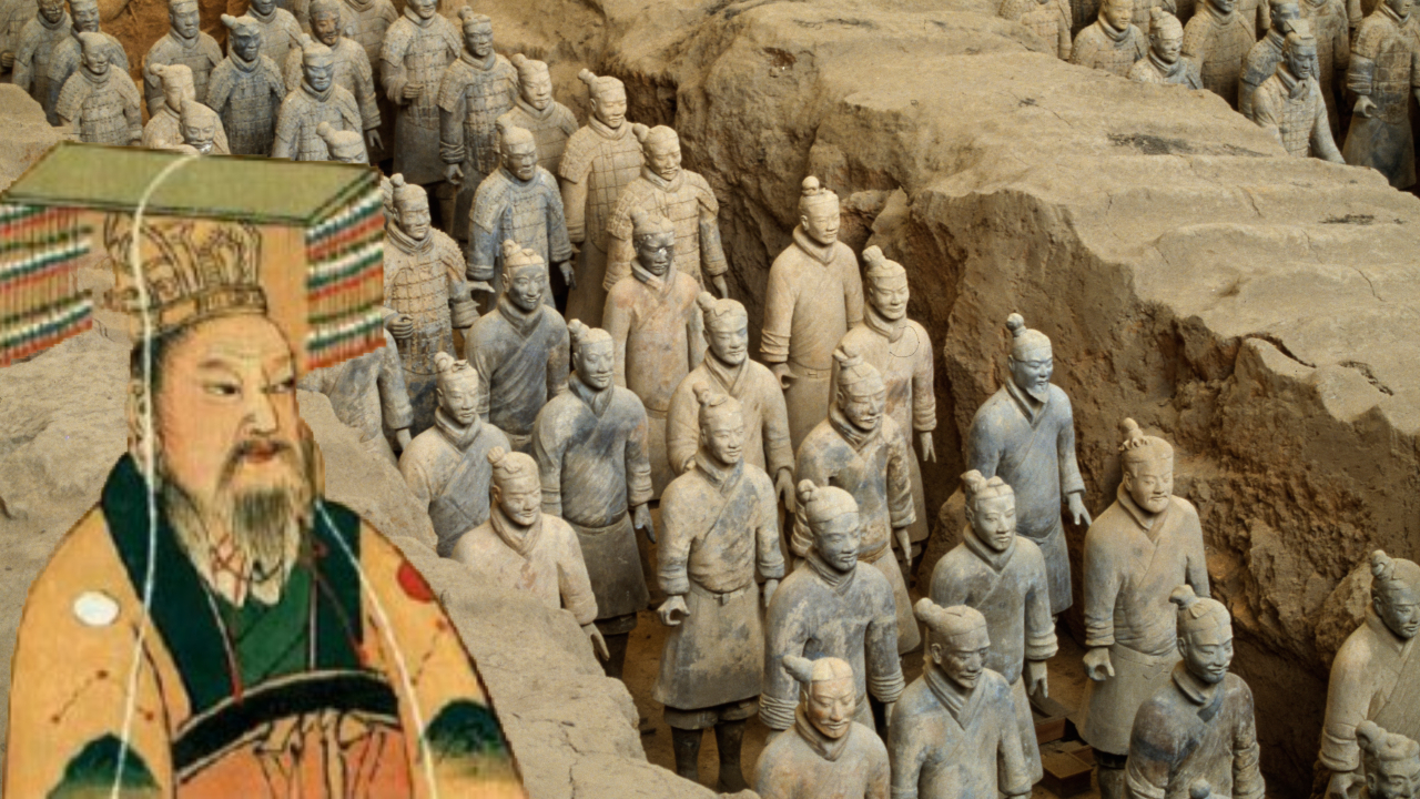 Fontes de mercúrio de mausoléu do primeiro imperador da China são reveladas