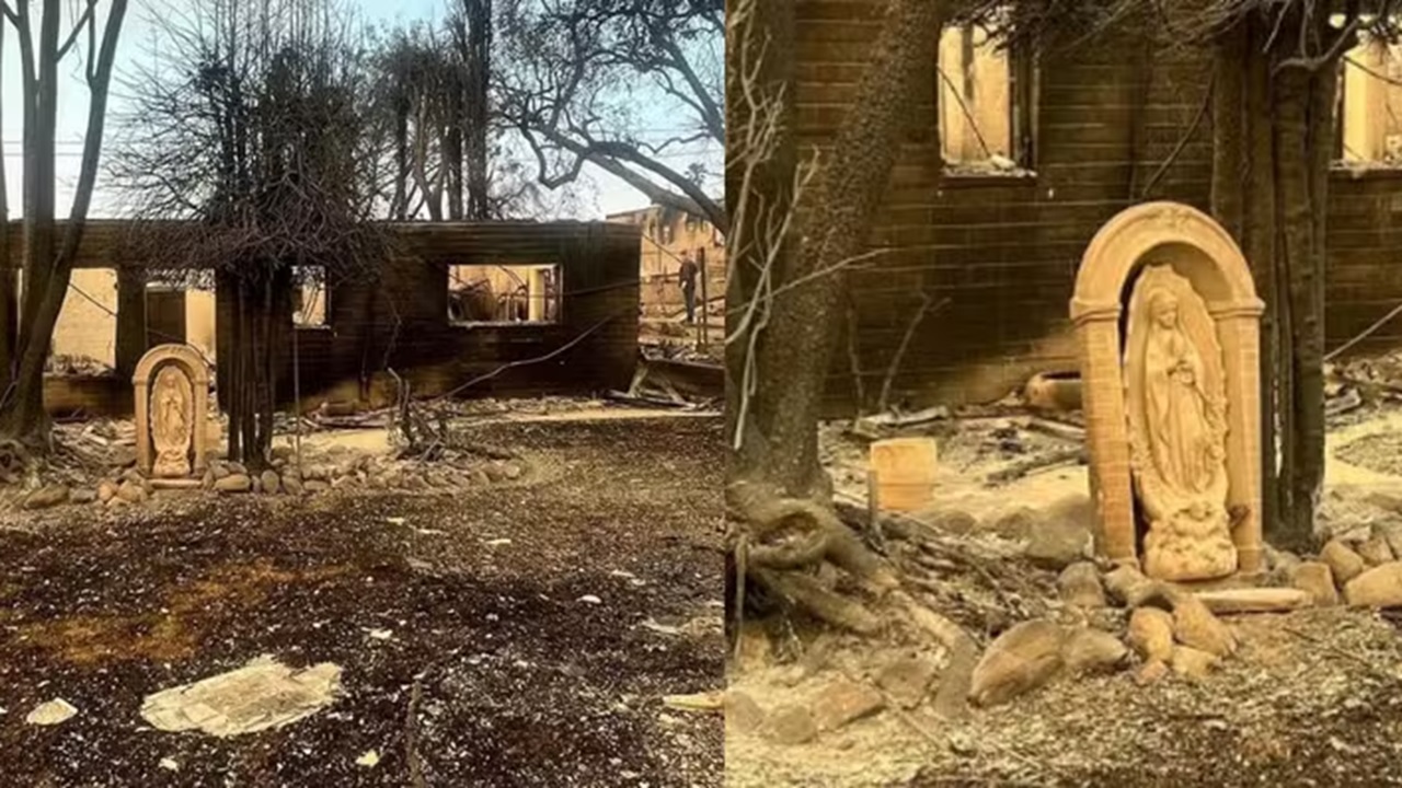 Imagens da Virgem de Guadalupe são encontradas intactas após incêndio