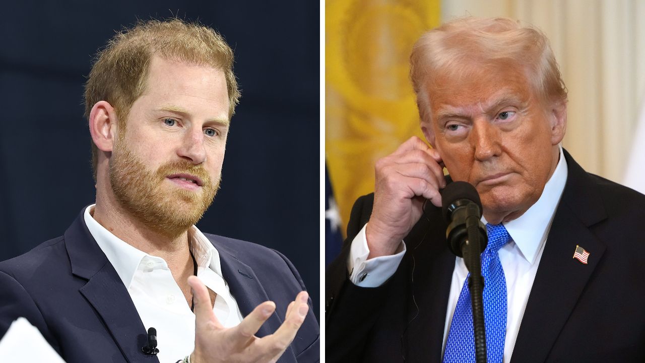 Príncipe Harry parece responder provocação de Trump: ‘Caráter moral fraco’
