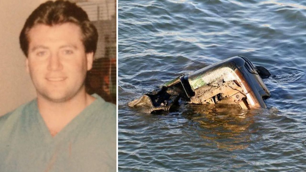 Restos mortais de homem desaparecido há 20 anos são achados em carro submerso