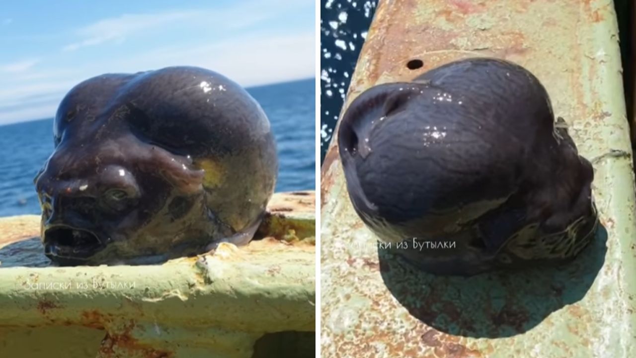 Pescador russo captura peixe com ‘aparência alienígena’
