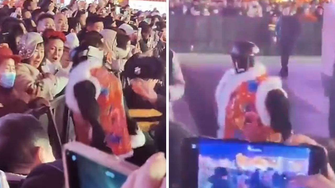 Robô humanoide ‘ataca’ pessoas em festival na China