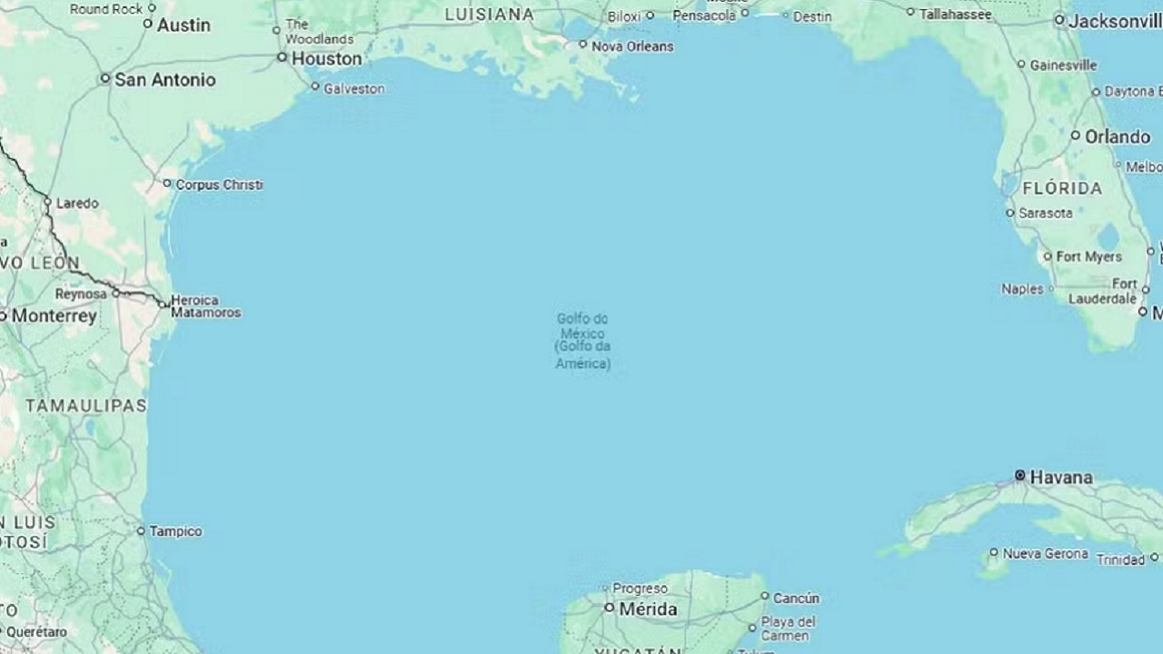 Google Maps adota ‘Golfo da América’ para o Golfo do México em pesquisas no Brasil
