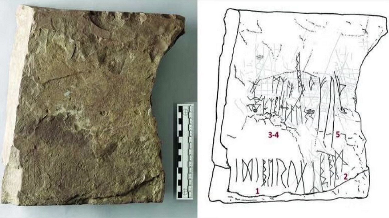 Inscrições em fragmentos de pedra revelam como era a linguagem antes dos vikings