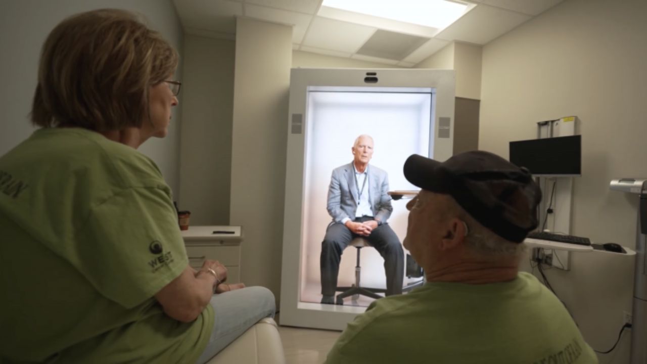 Médicos holográficos atendem pacientes no interior dos EUA