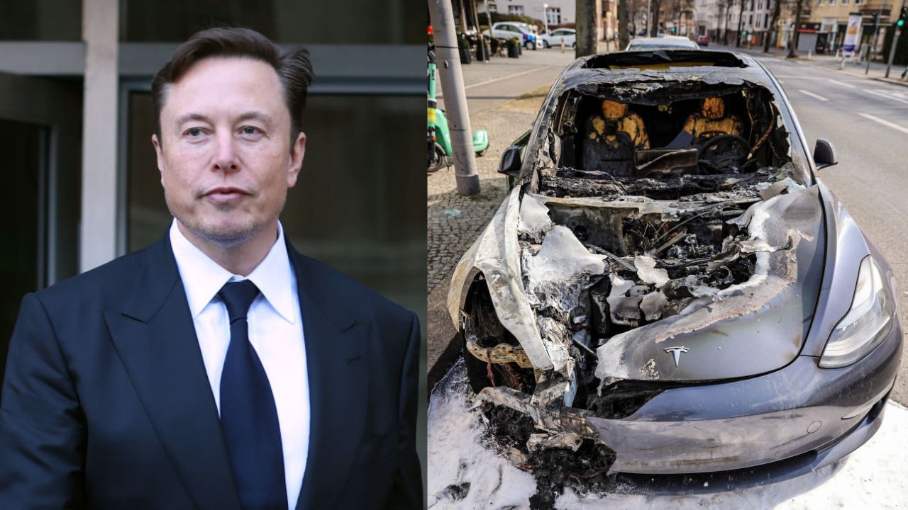 Veículos da Tesla, empresa de Elon Musk, estão sendo incendiados na Europa