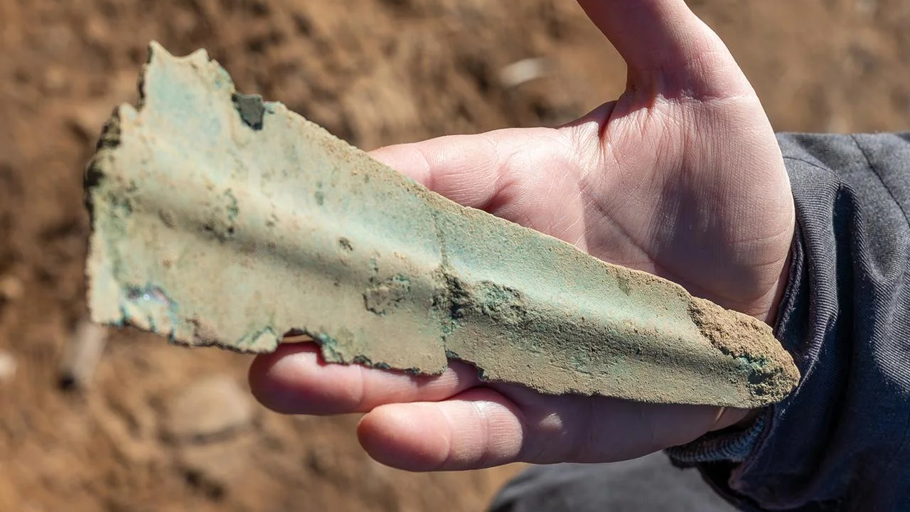 Adagas de bronze de 3.000 anos são descobertos em milharal na Alemanha