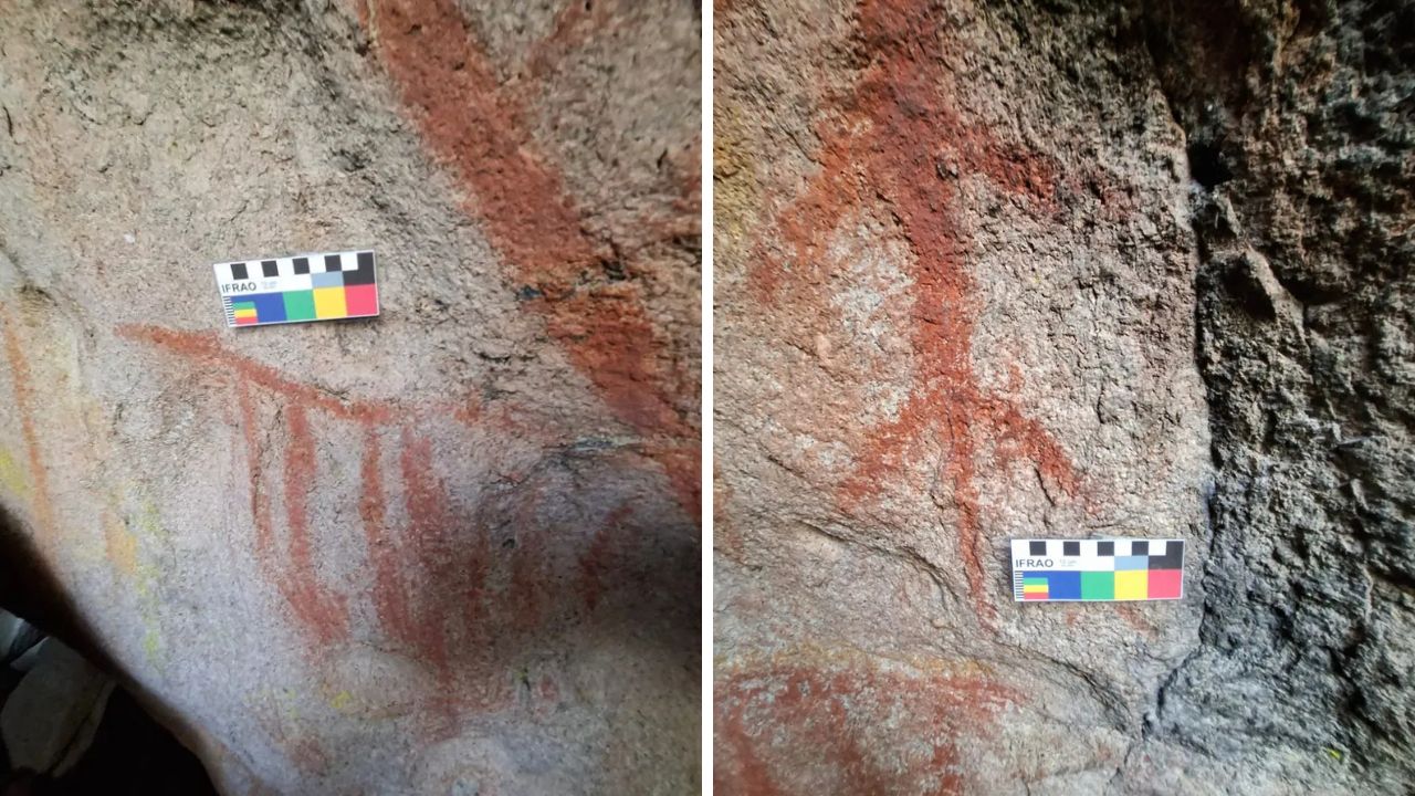 Primeiras pinturas rupestres do RJ são descobertas no Parque Nacional do Itatiaia