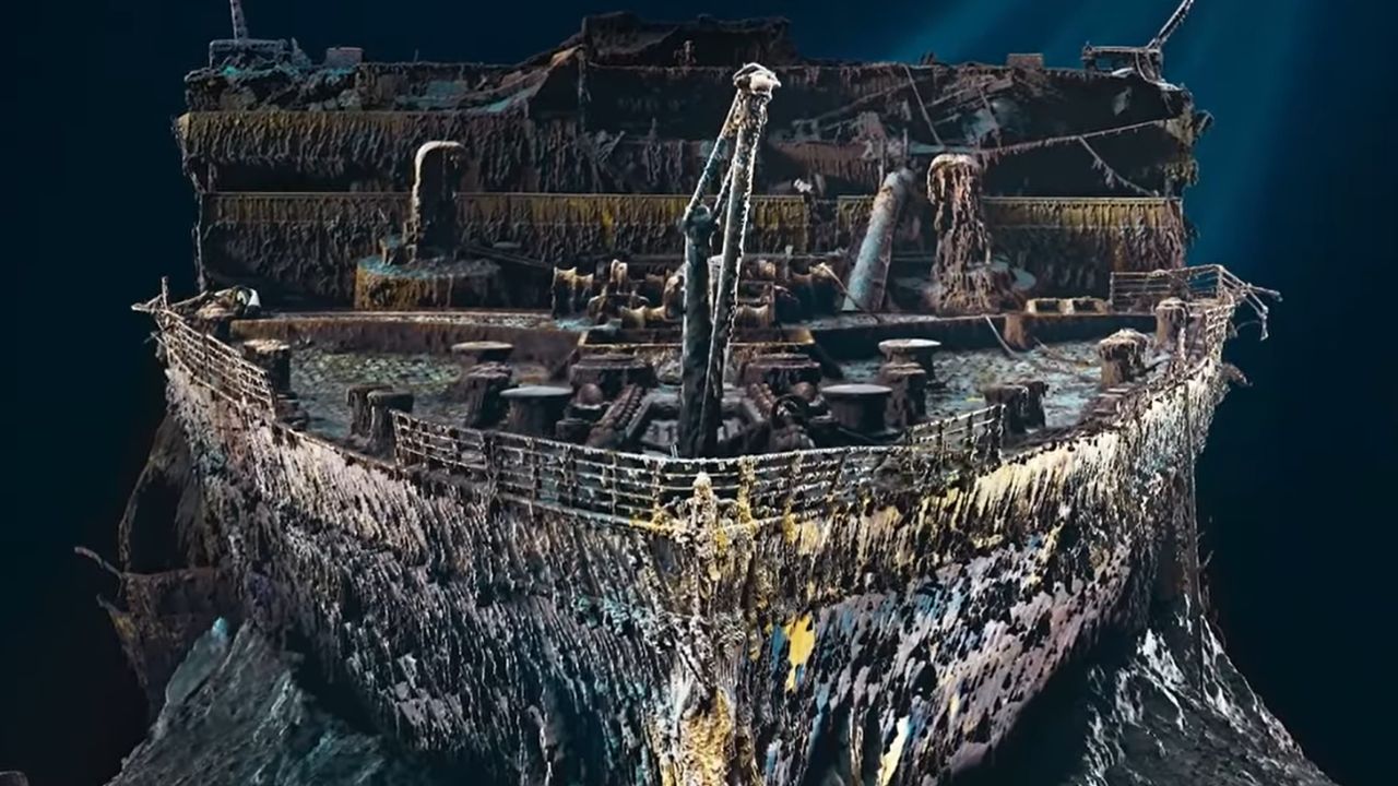 Titanic: Engenheiros continuaram trabalhando apesar do naufrágio, revela varredura