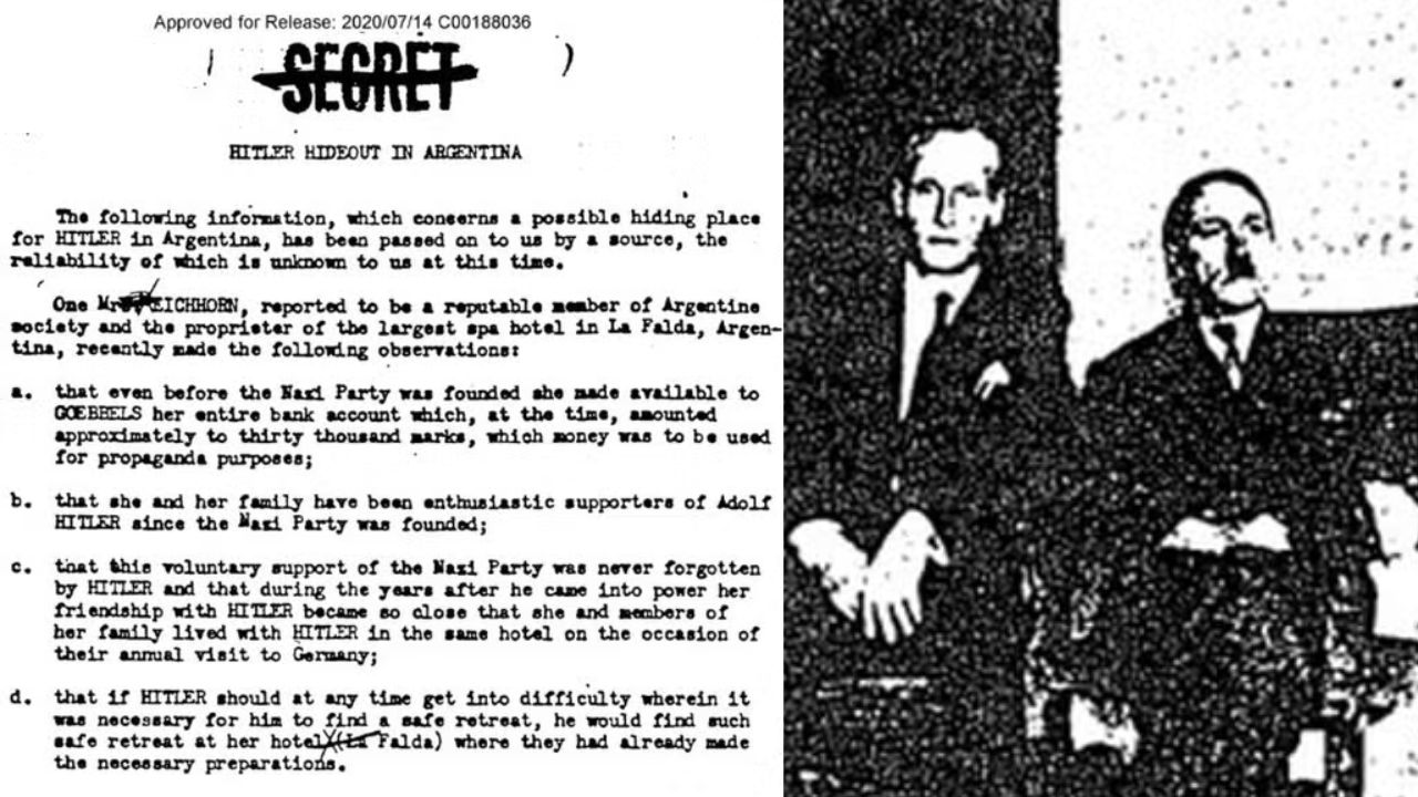 Documentos revelam que CIA investigou possível fuga de Hitler para Argentina