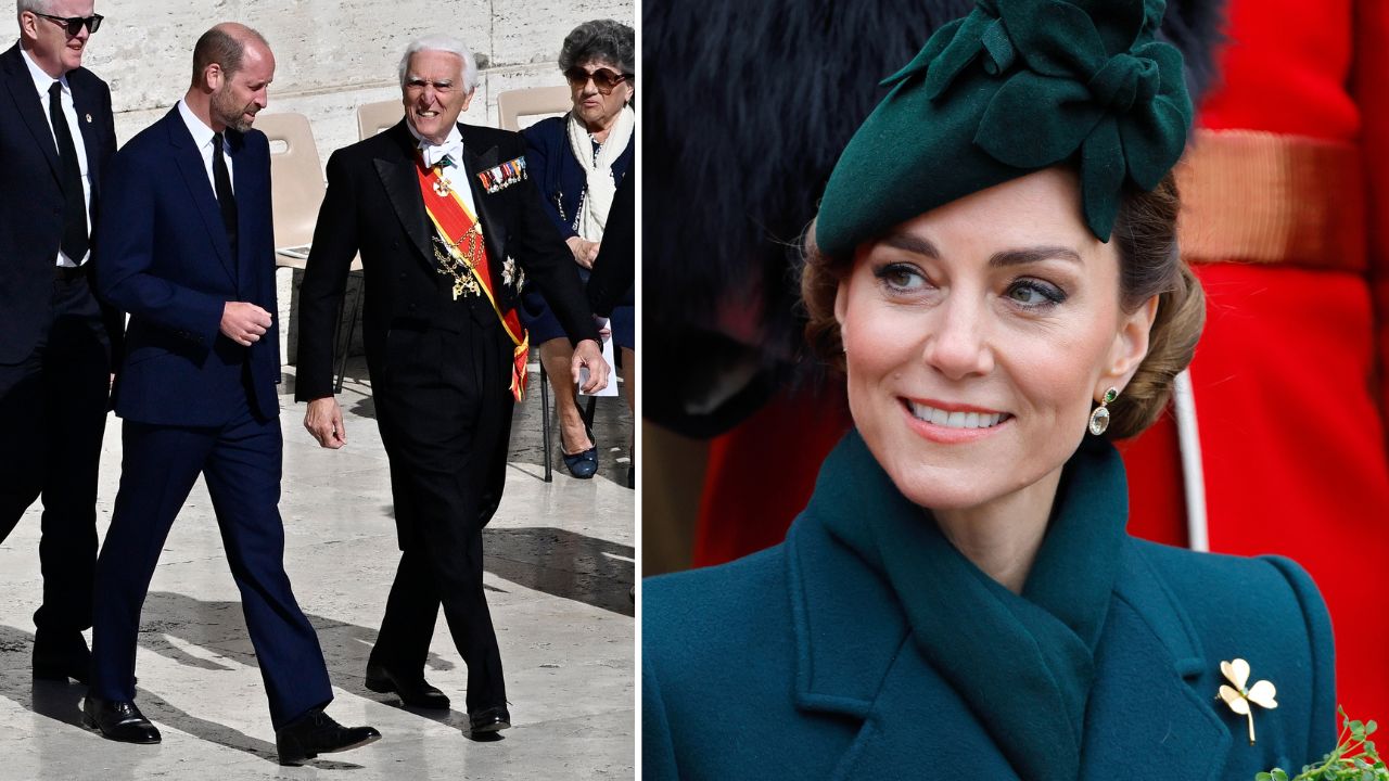 A razão pela qual Kate Middleton não acompanhou William no funeral do Papa