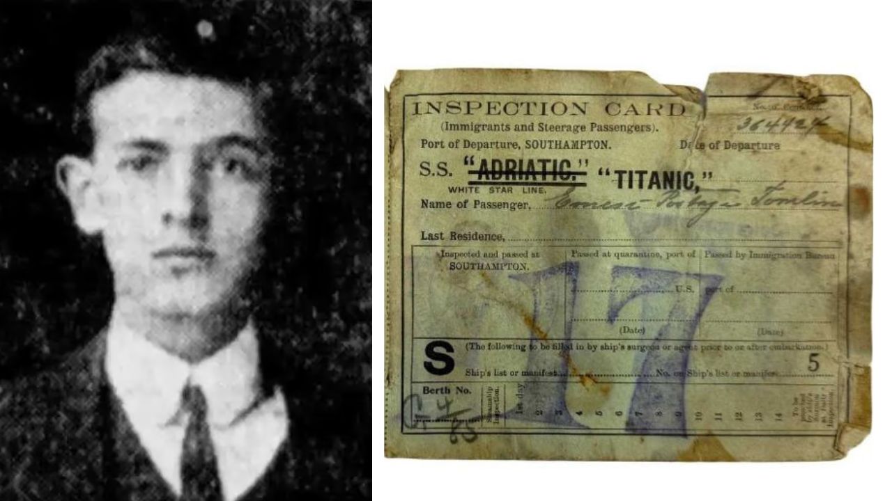 O passageiro ‘azarado’ que foi transferido de última hora para o Titanic