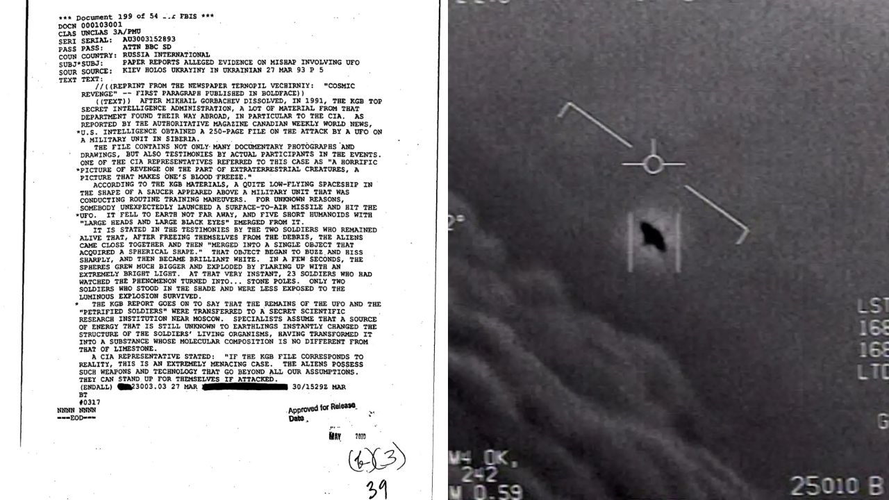 Soviéticos teriam sido ‘petrificados’ por alienígenas, revelam arquivos da CIA