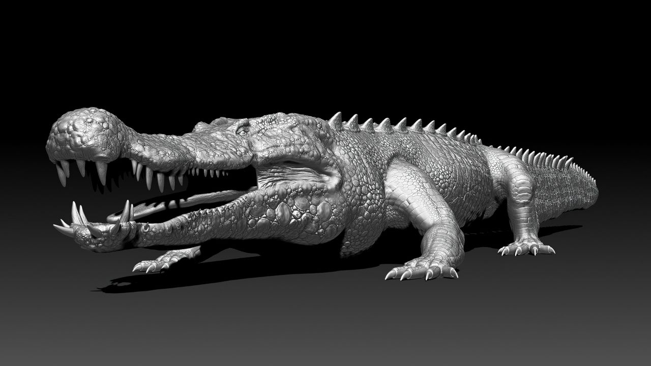 Análise de fóssil revela “crocodilo do terror” que caçava dinossauros