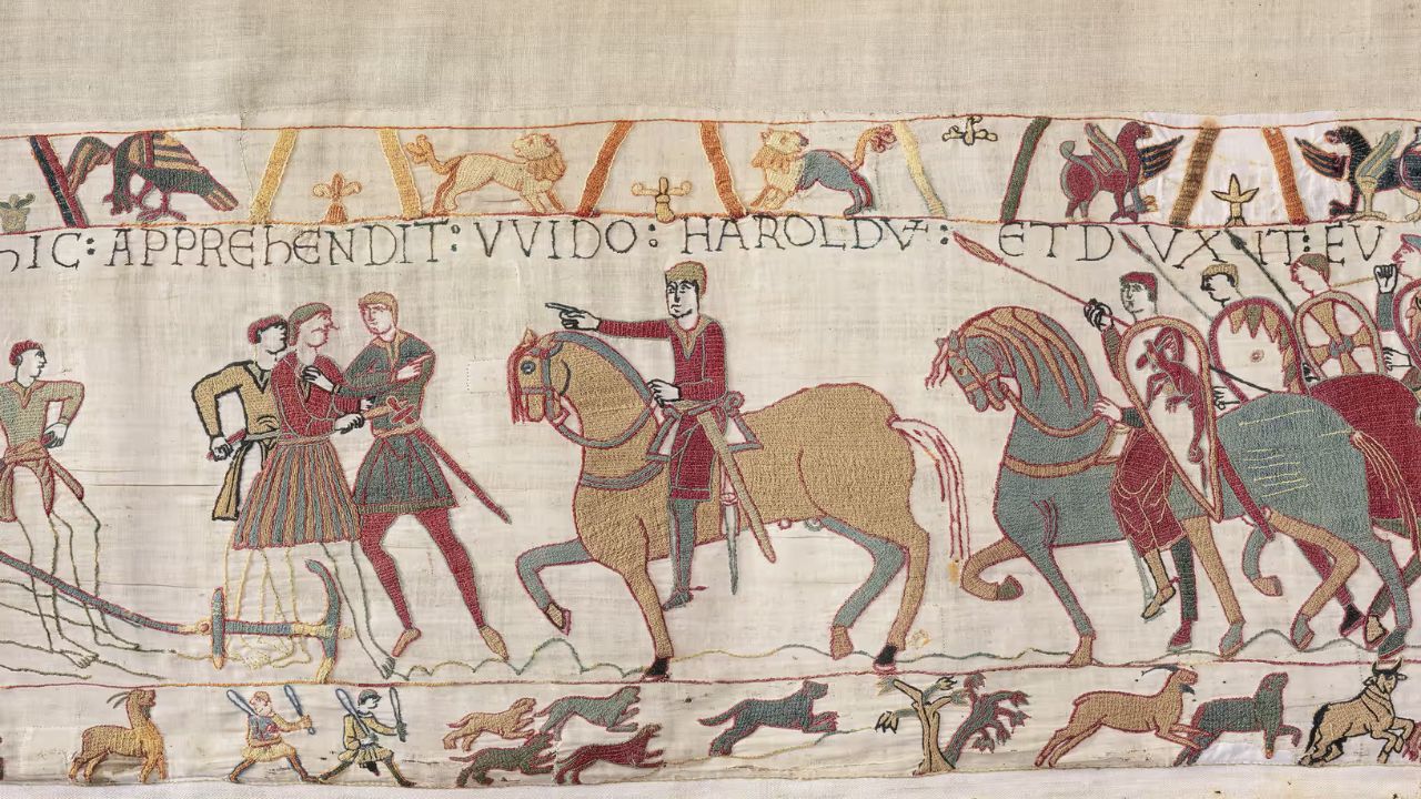 Número de pênis bordados em tapeçaria medieval se torna tema de debate