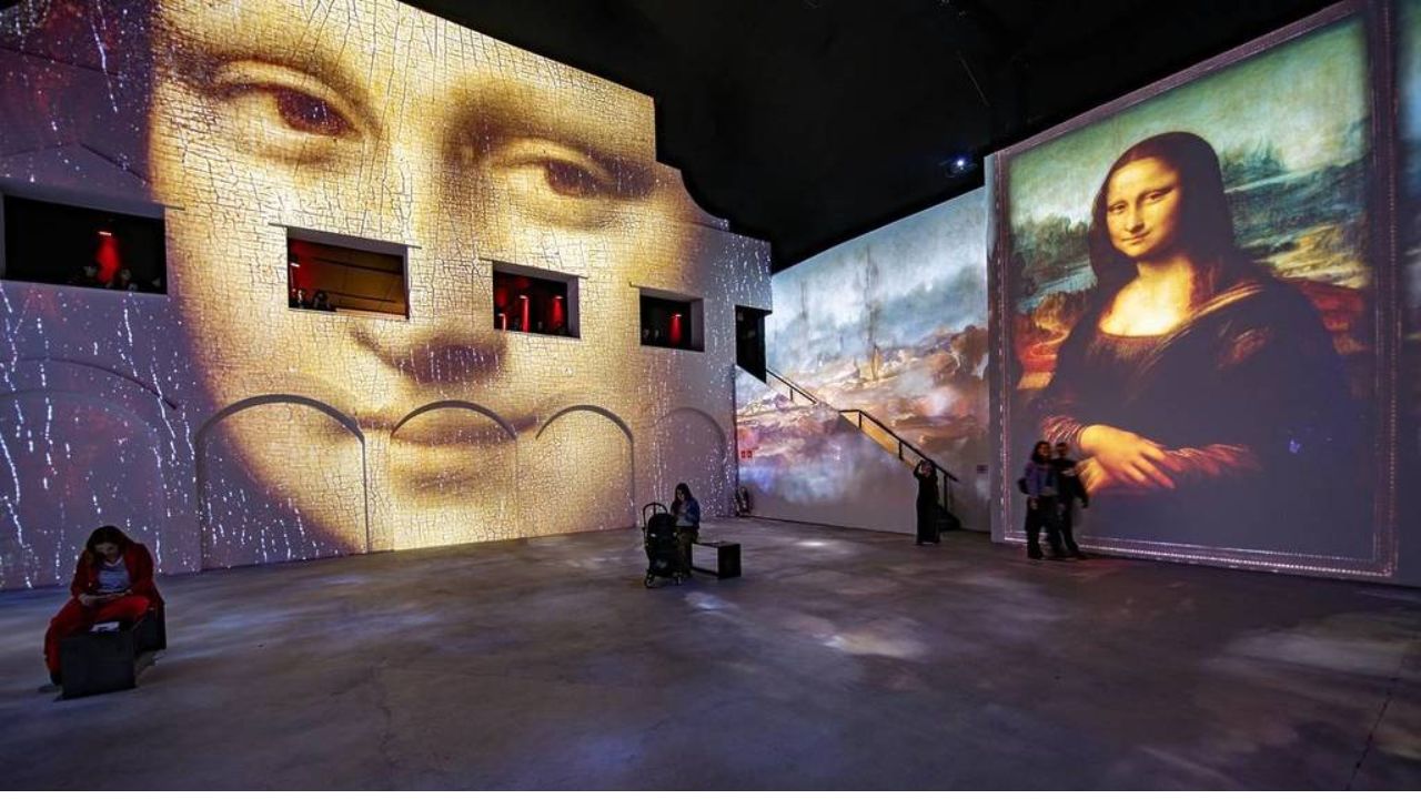 Exposição imersiva sobre Leonardo da Vinci inaugura espaço de artes em SP