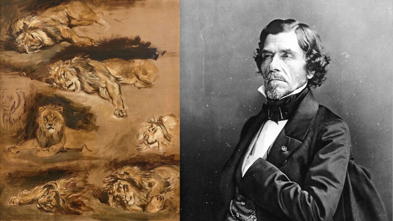 A obra de Eugène Delacroix que foi encontrada em sala de estar e vendida por milhões