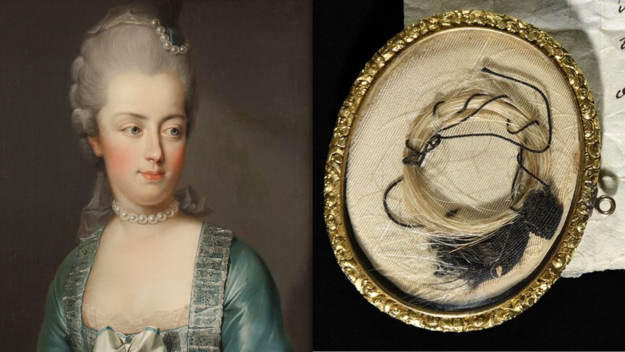 Mecha de cabelo branco de Maria Antonieta é leiloada por R$ 47 mil