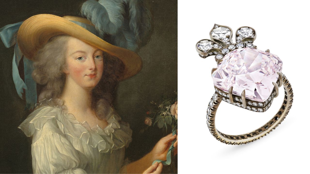 Diamante rosa que pertenceu a Maria Antonieta vai a leilão por até R$ 28 milhões