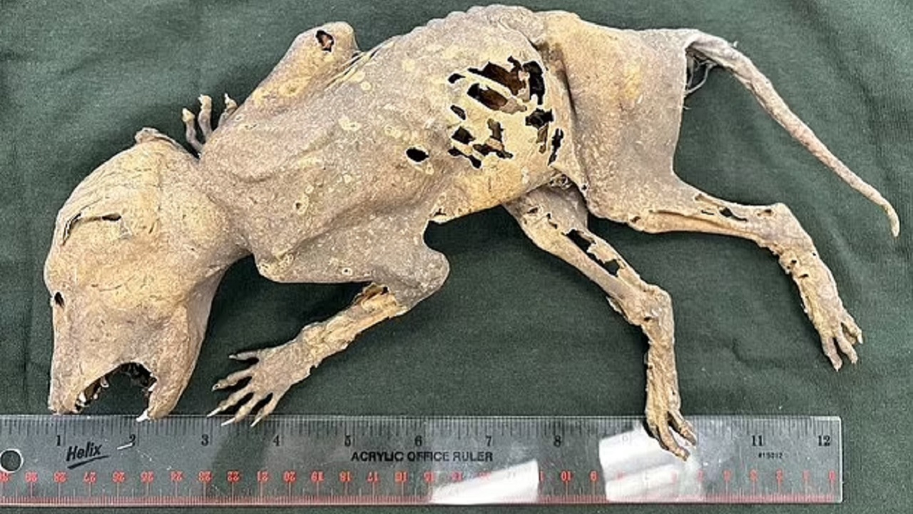 ‘Capacabra’: Criatura mumificada com mãos humanas intriga cientistas