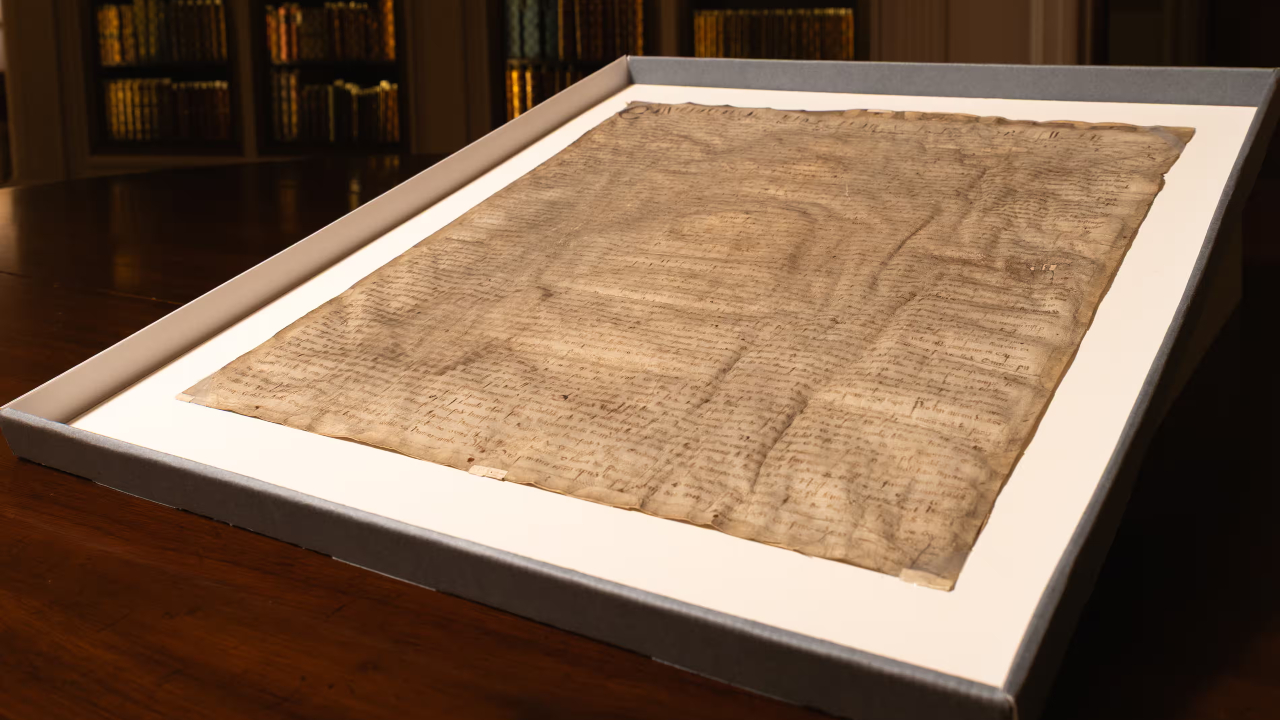 ‘Cópia’ da Carta Magna em biblioteca de Harvard é, na verdade, original