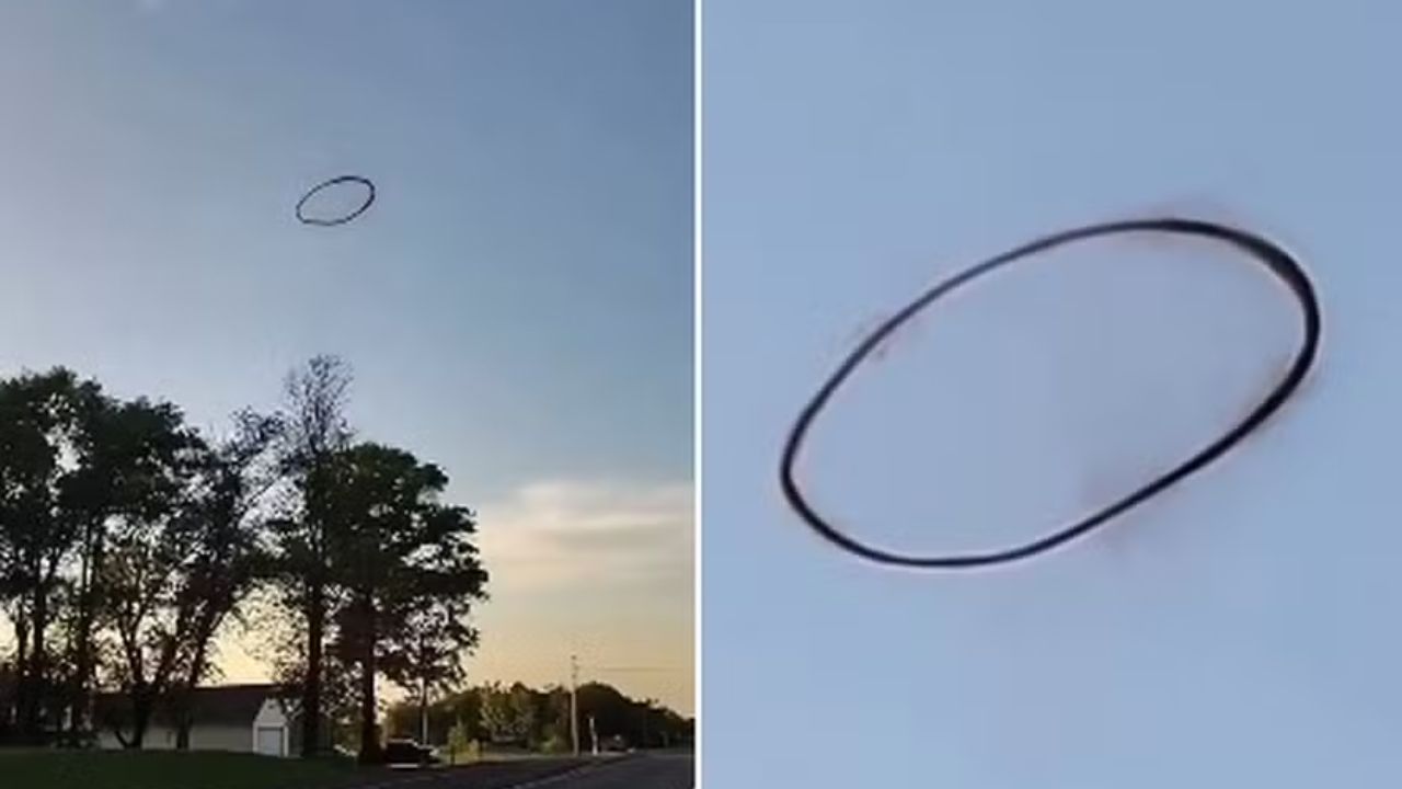 Aliens? Anel misterioso surge no céu do Kansas, nos EUA