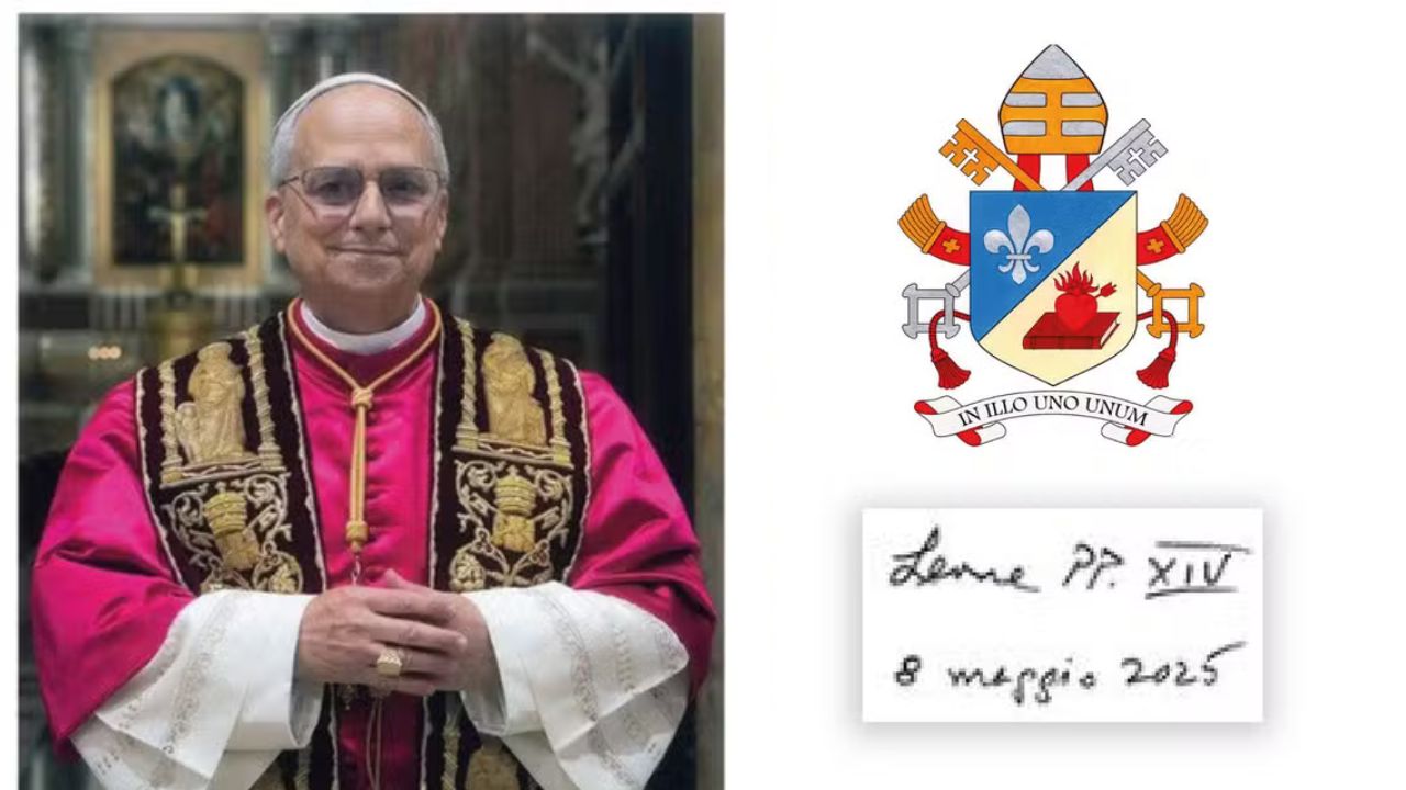 Vaticano explica simbologia por trás do brasão do papa Leão XIV; entenda!