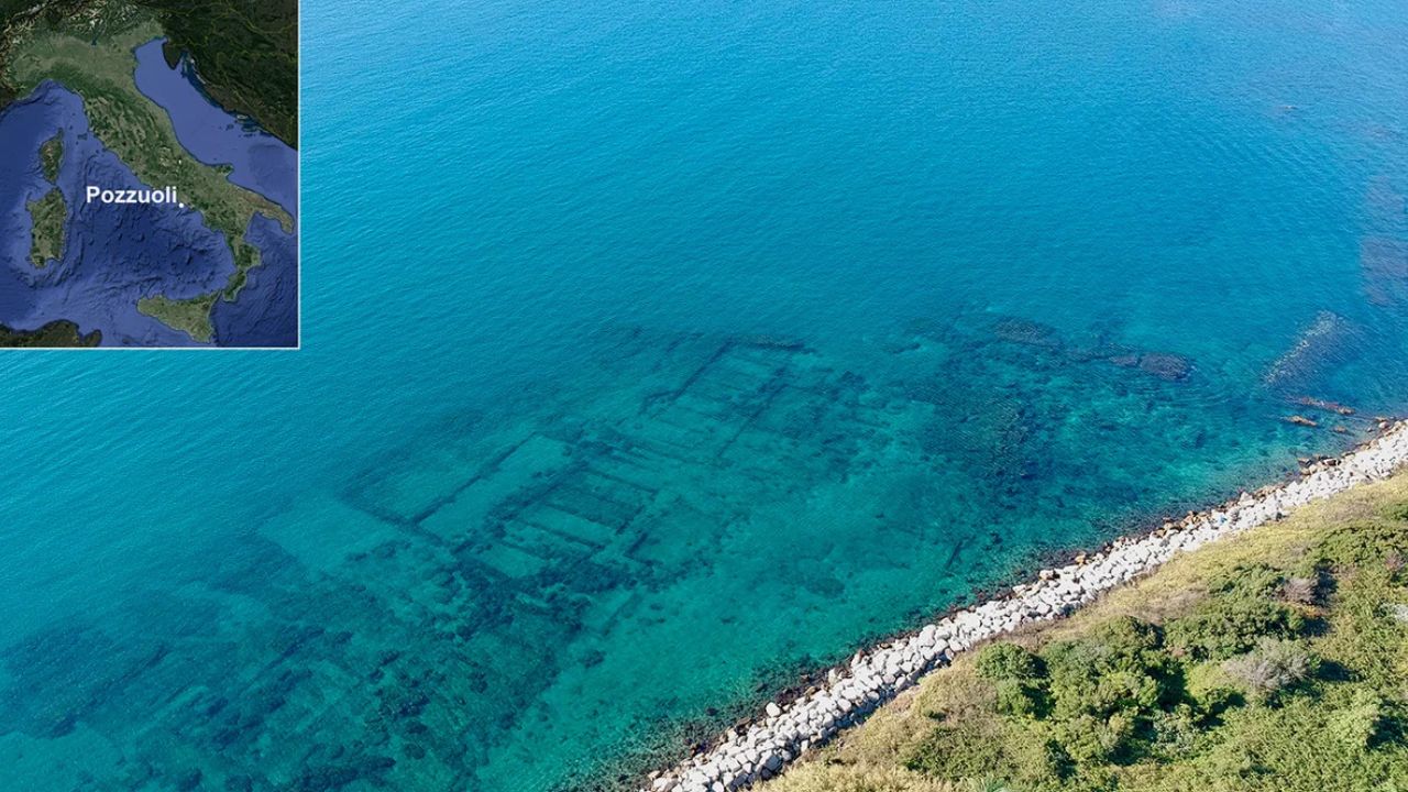 O intrigante templo submerso descoberto em Nápoles