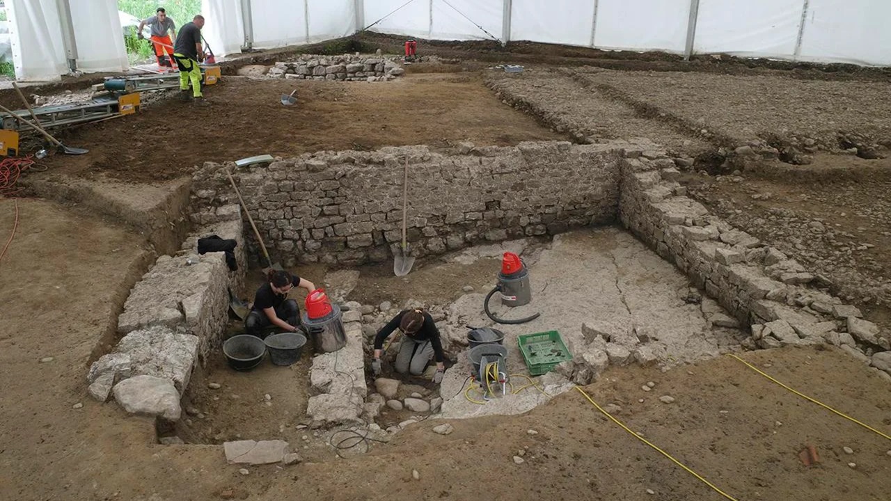 Escavação revela cidade romana escondida sob a Suíça moderna