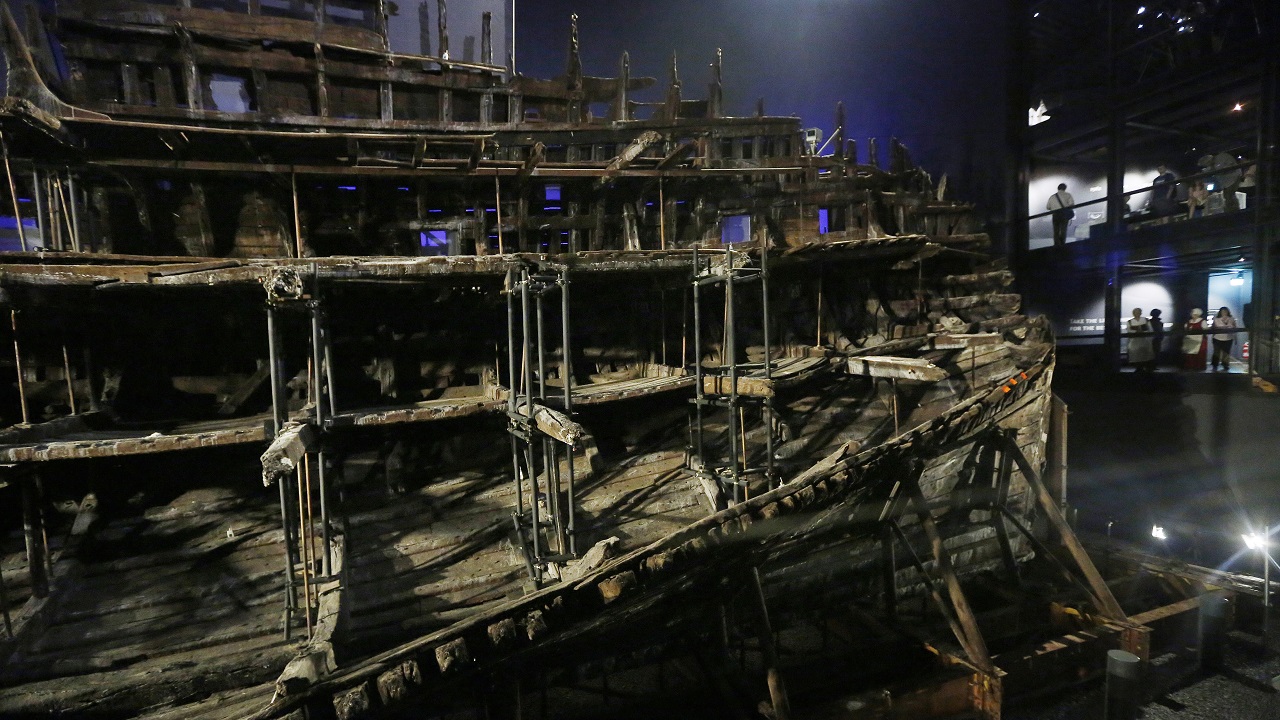 Mary Rose, navio de Henrique VIII, entra para o Guinness por seu armamento medieval