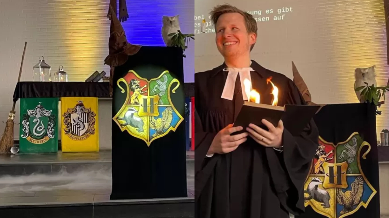 Igreja na Alemanha realiza culto com temática de Harry Potter