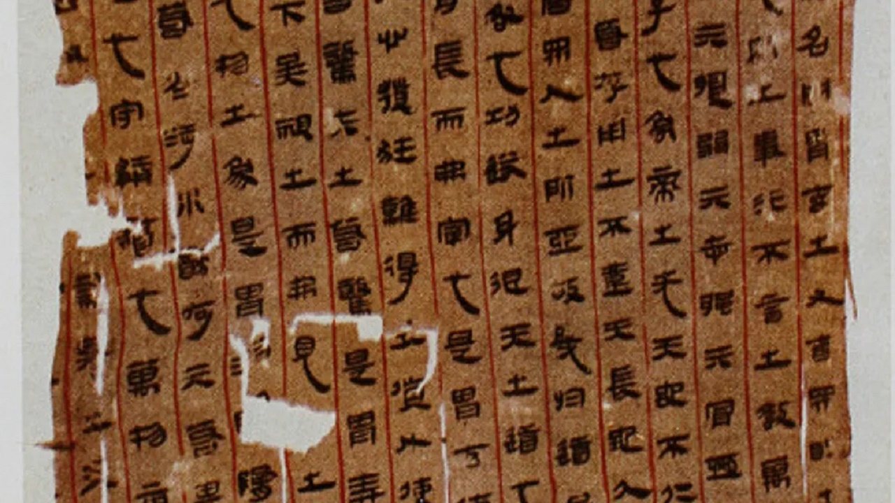 O mais antigo manuscrito chinês de anatomia de 2,2 mil anos