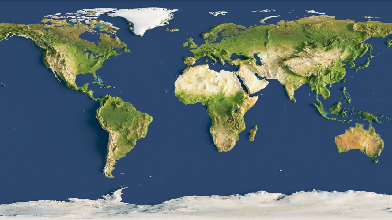Pesquisadores sugerem localização do 6° continente da Terra