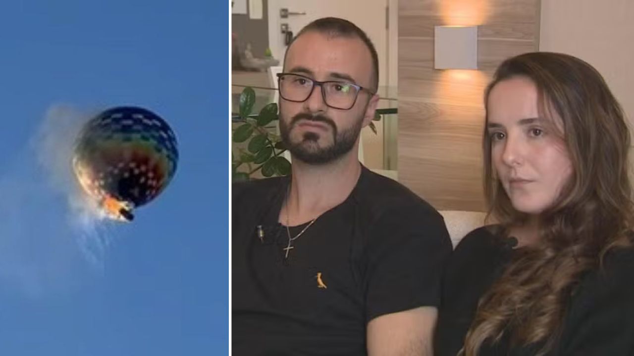 O que disseram os sobreviventes de queda de balão em SC