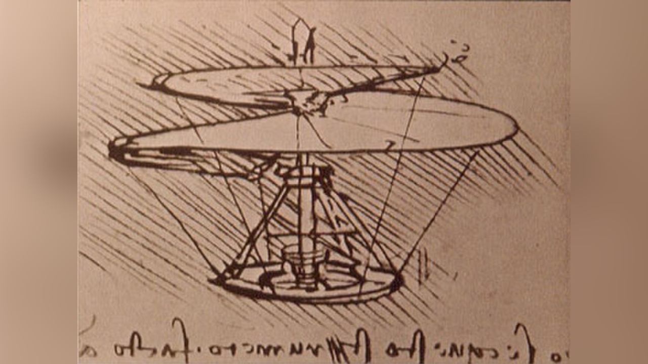 Máquina criada por da Vinci pode ajudar a desenvolver drones mais silenciosos