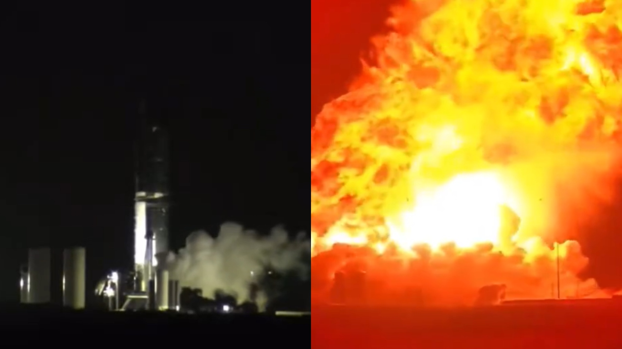 Durante teste, foguete da SpaceX explode no Texas, nos Estados Unidos