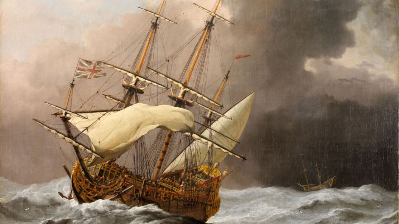 Exposição revive naufrágio do navio de guerra London com achados inéditos