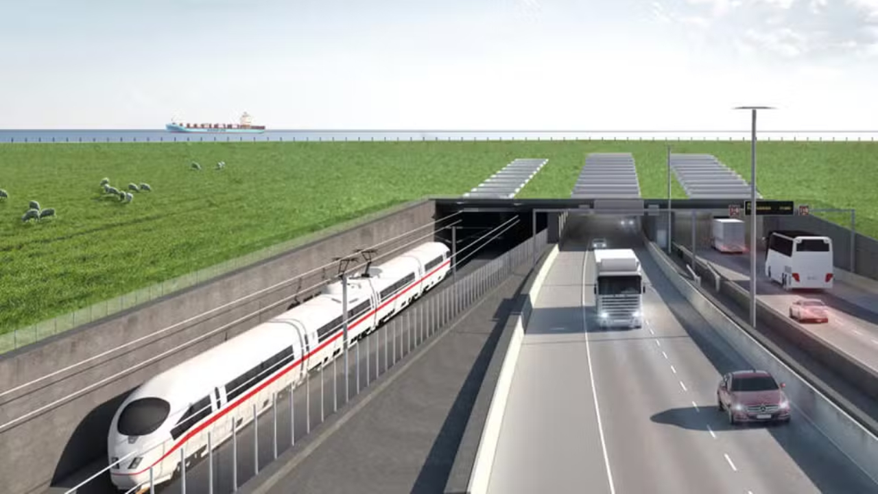 Novo túnel imerso promete ligar Dinamarca à Alemanha