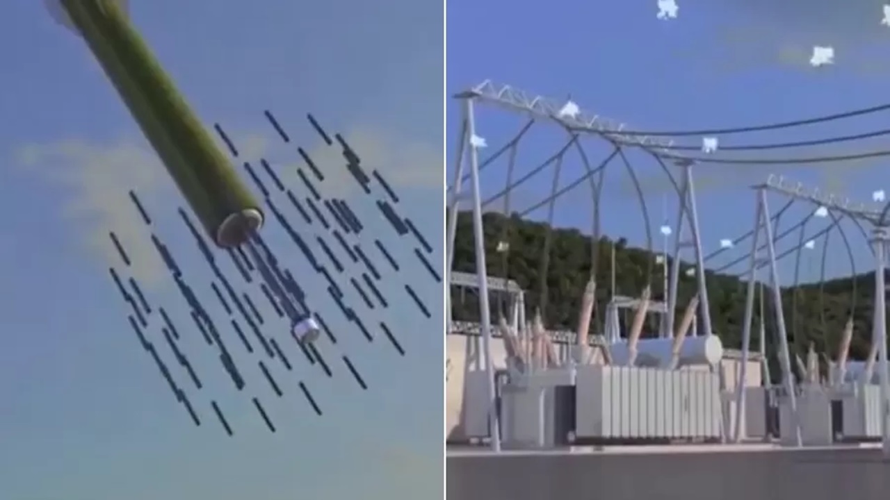 China apresenta nova bomba de grafite com potencial para causar blecautes