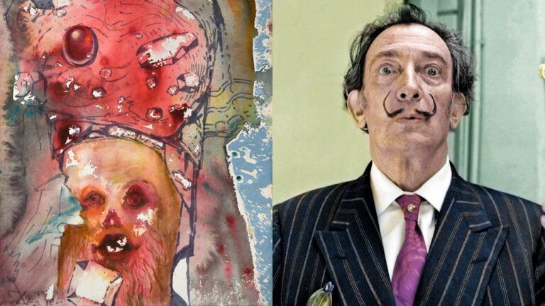 Pintura de Salvador Dalí é comprada por 150 libras, e reavaliada em até 30.000