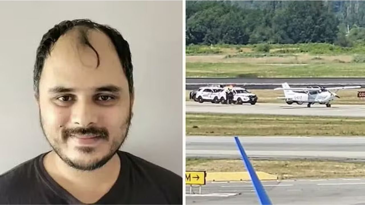 Canadense é acusado de terrorismo após sequestrar avião em Vancouver