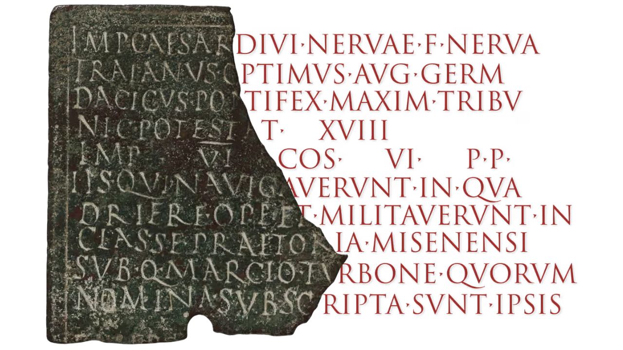 IA desenvolvida pelo Google preenche palavras que faltam em inscrições romanas