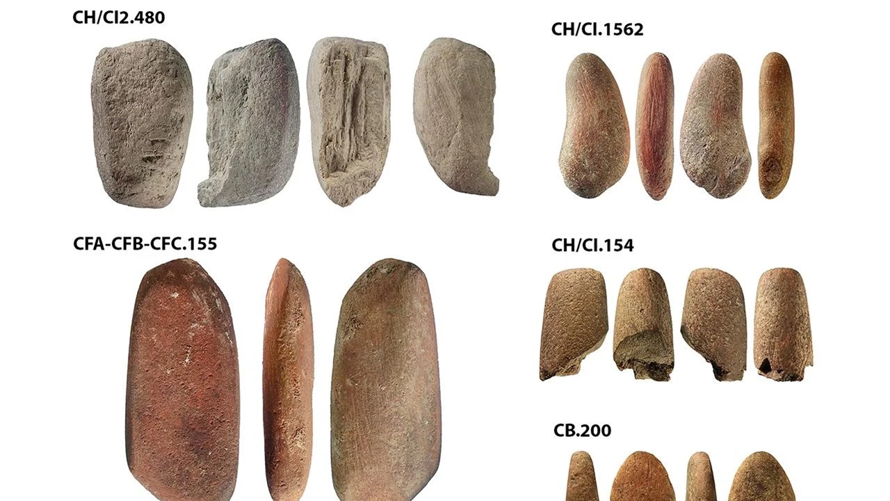 Estudo revela que ocre era usado como ferramenta na Idade da Pedra