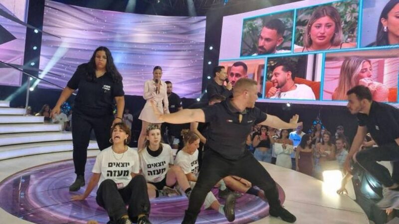 Ativistas interrompem Big Brother Israel em protesto por Gaza